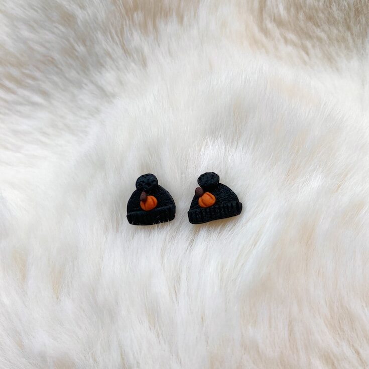 mutsen oranje pompoen zwart