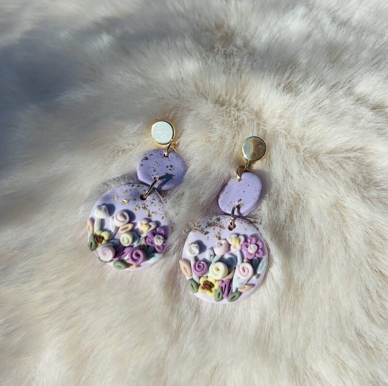 paars bloemetjes Pasen