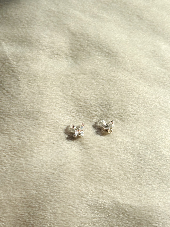 zilveren vlindertjes