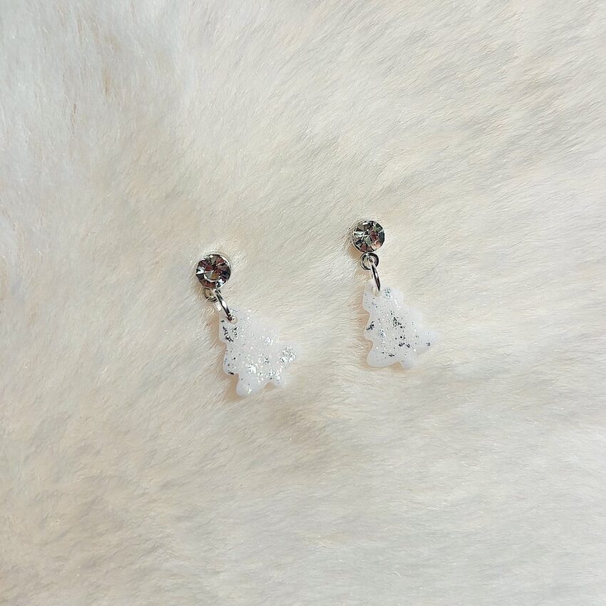 kerstboompjes zilver